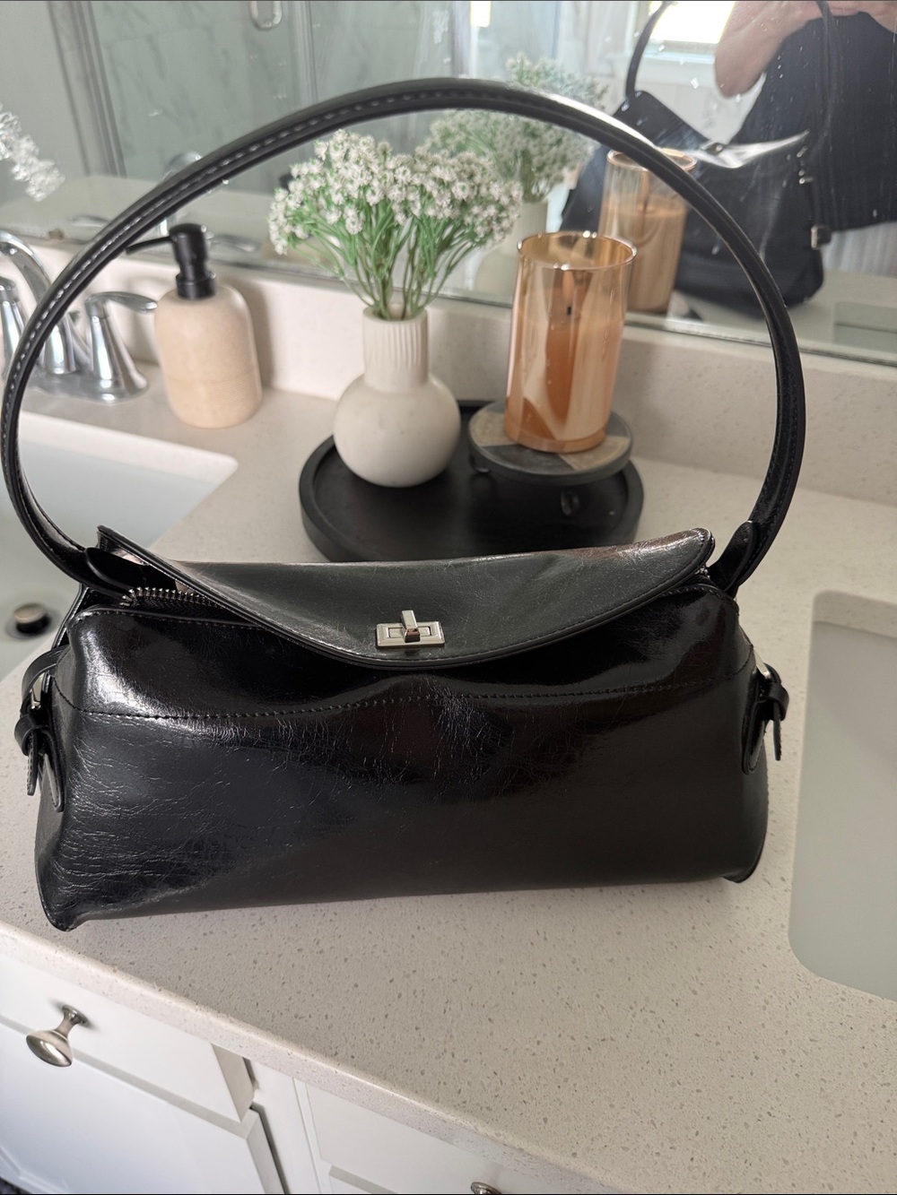Viral Tik Tok Bag Bogdana Aylana Bag -Elegant Genuine Cowhide Leather